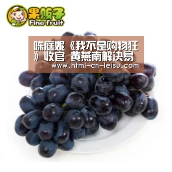 陈庭妮《我不是购物狂》收官 黄燕南解决易能购资金危机【雷速体育网页版】(图1) 雷速体育网页版